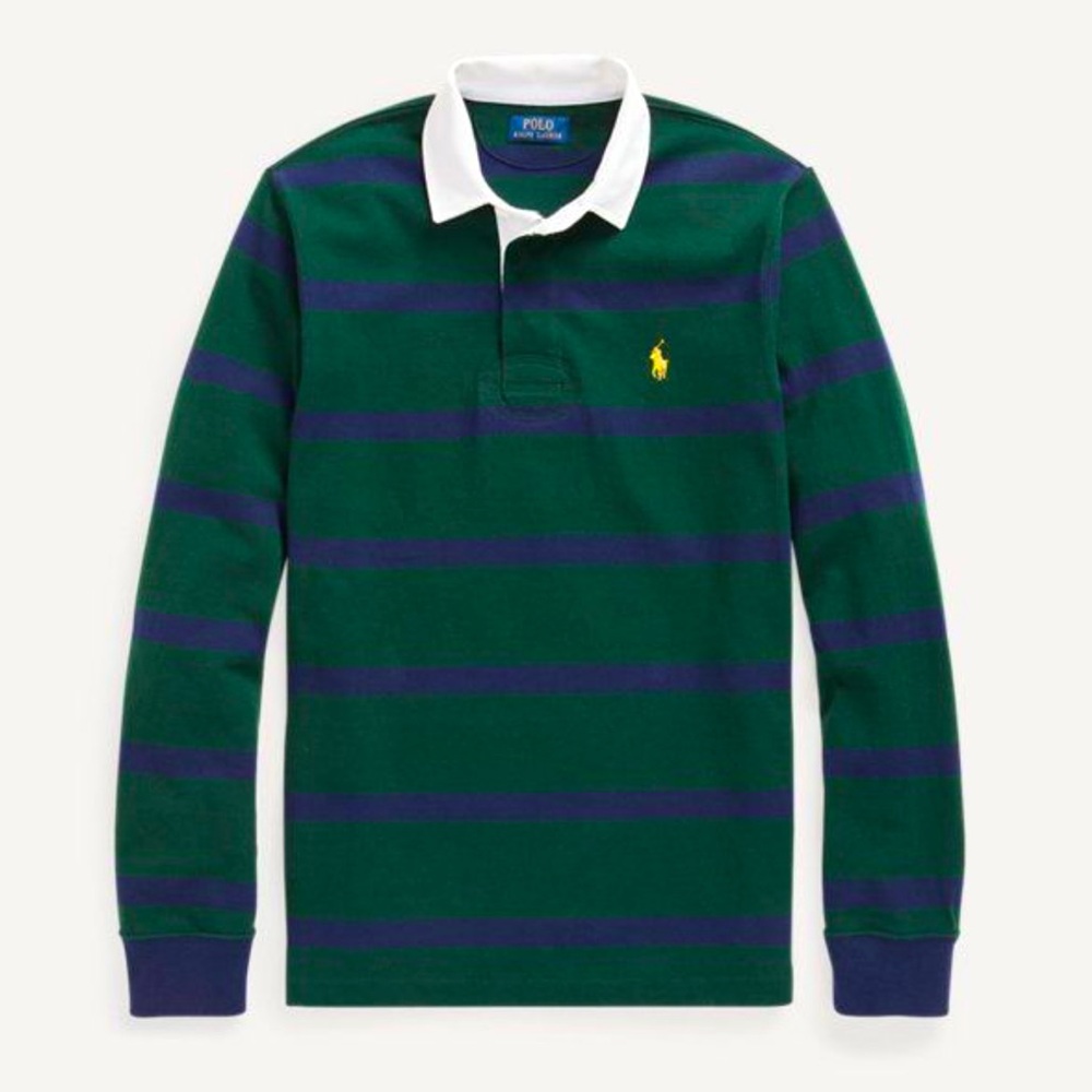 Ralph Lauren Classic Fit Shirt with Green and Blue / XXL
